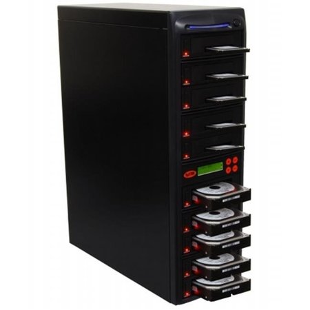 SYSTOR Systor 1:9 SATA 2.5" & 3.5" Dual Port/Hot Swap Hard Disk Drive / Solid State Drive (HDD/SSD) Duplicator/Sanitizer - (90MB/sec) SYS109HS-DP